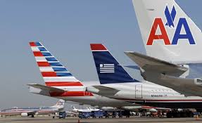 American (new) - US Airways - American (traditional)