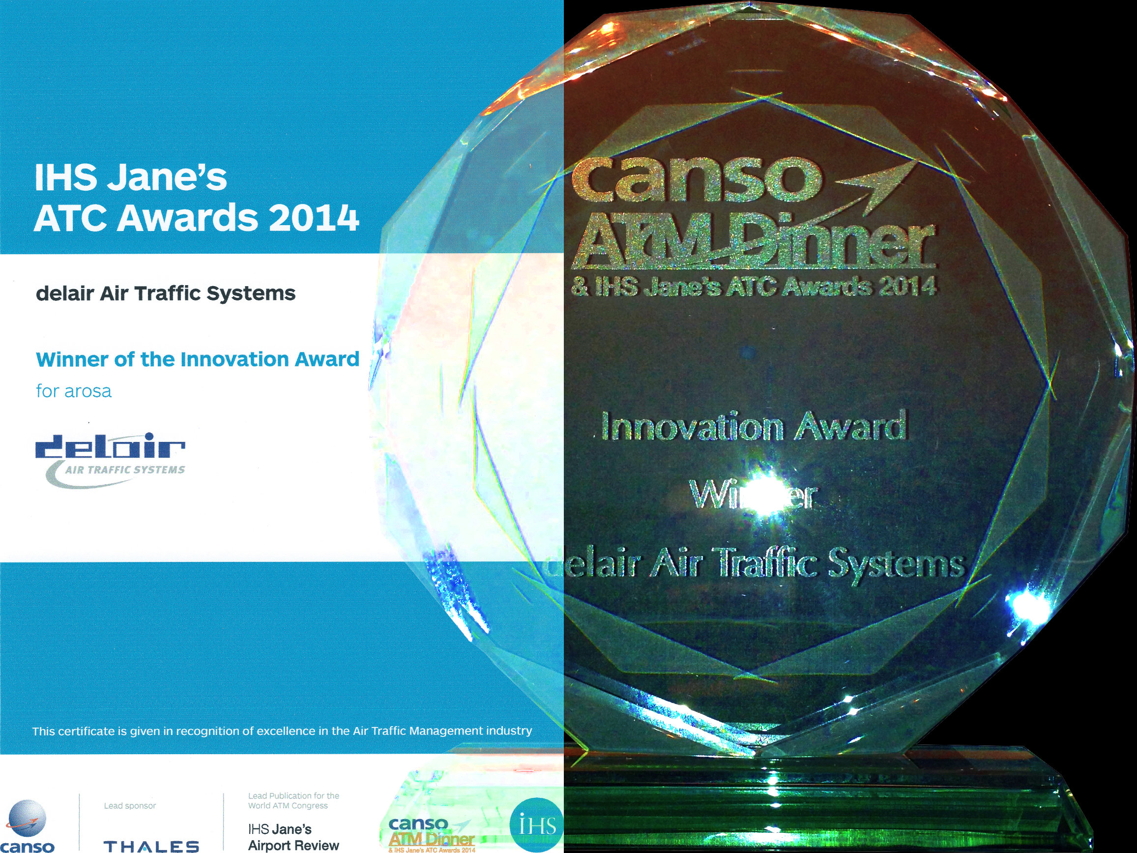 IHS Jane's ATC Innovation Award 2014