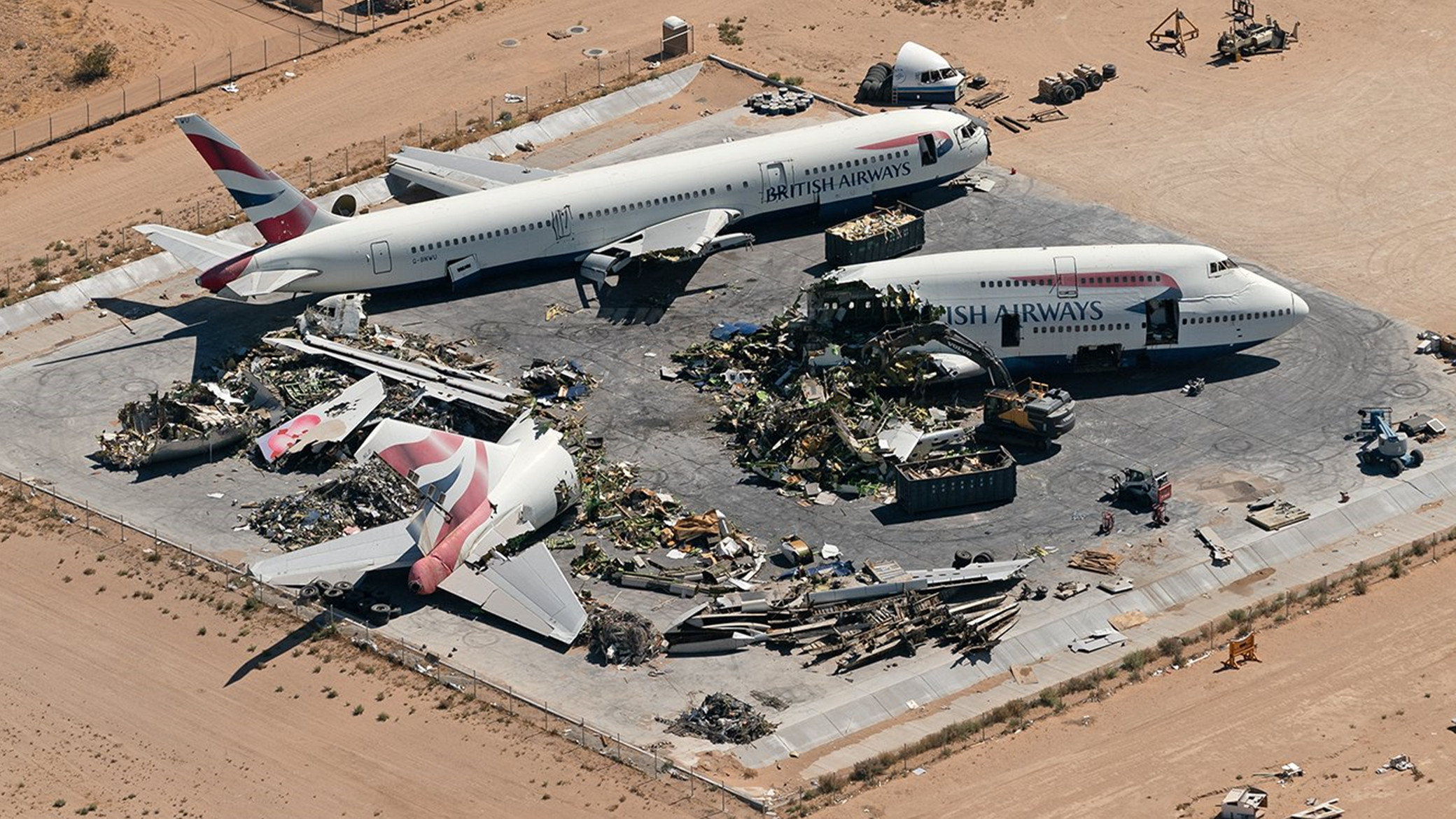 Scrapping Boeing 747-400