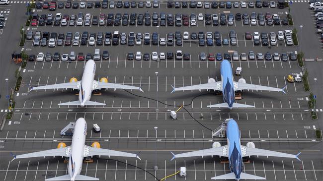 B737MAX Parking Lot