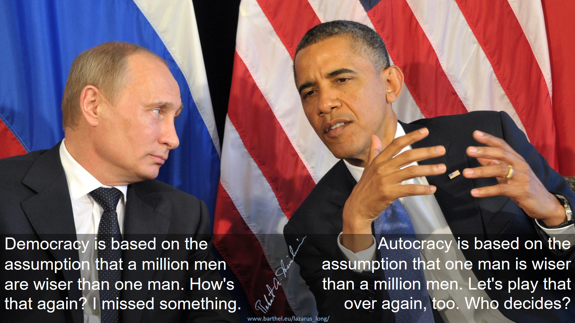 Democracy vs. Autocracy