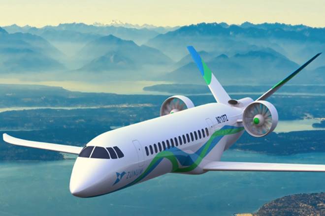 Zunum 50 seat electric plane