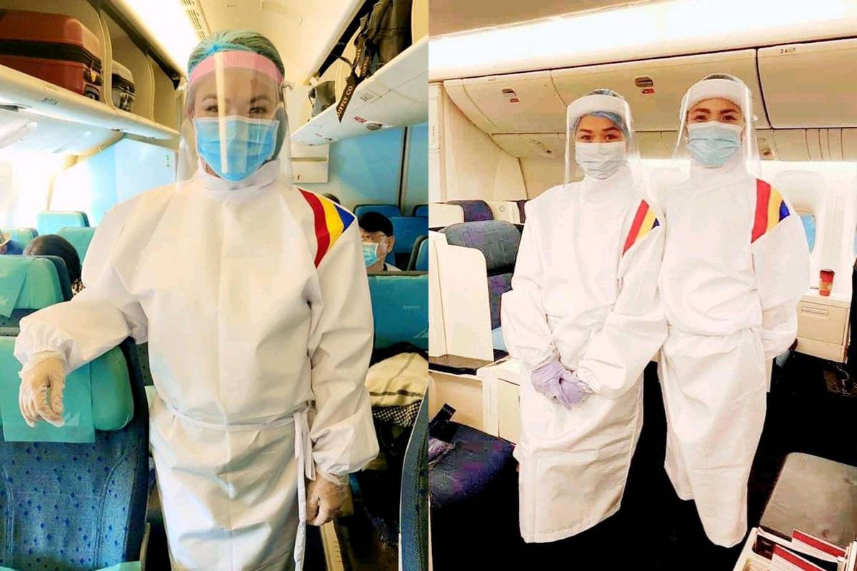 Cabin Crew Body Suit (Source: Philippine Airlines)