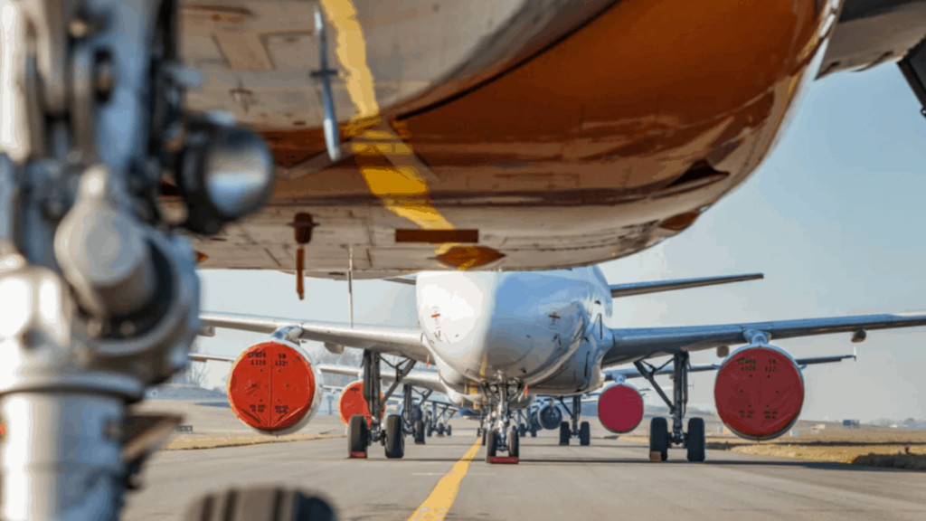 Hibernating Aircraft at BRU