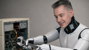 Jürgen working on 'AI'